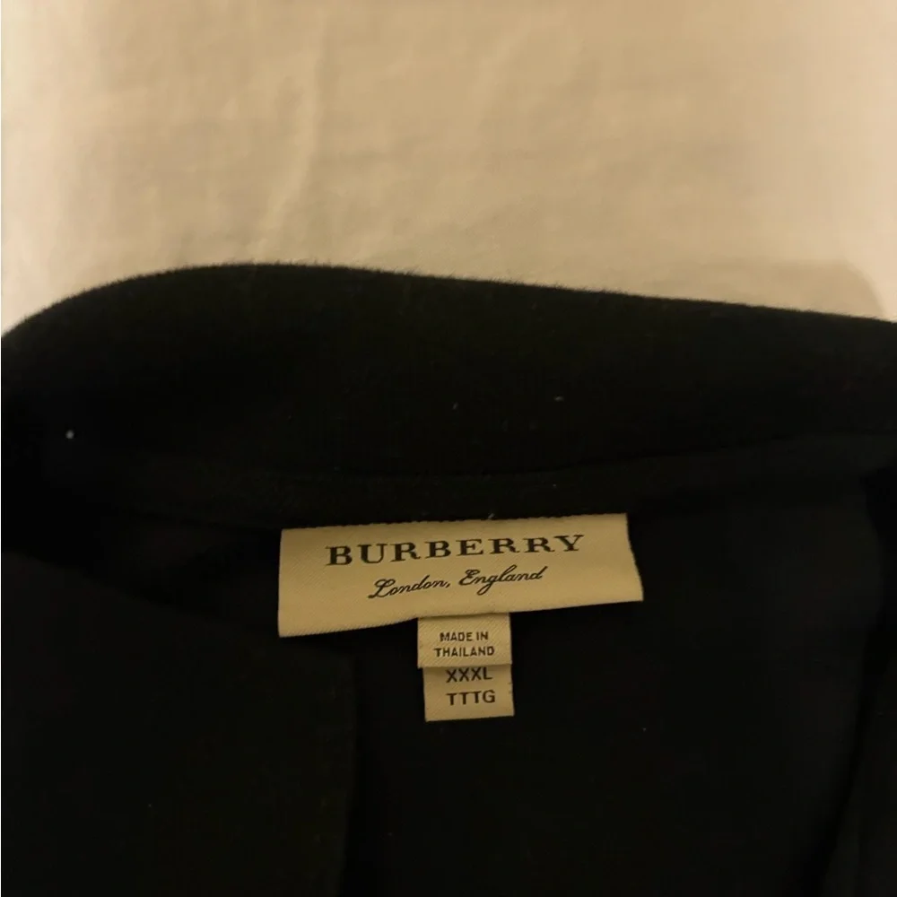 Burberry Men's Dark Polo Shirt - Picture 4 of 5